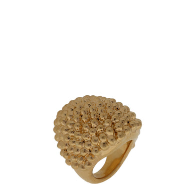 Anillo Molécula Chico Dorado